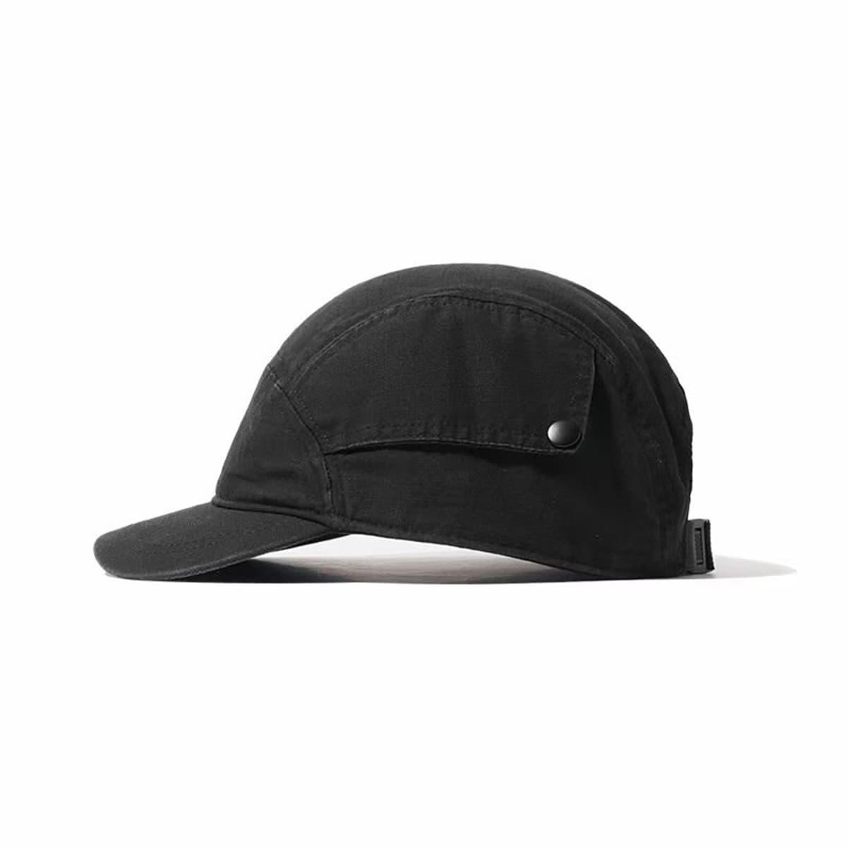 Korean Version Retro Functional Short-brimmed Baseball Cap, Stylish And Fashionable Outdoor Sports Baseball Cap, Distressed Washed Button Casual Hat