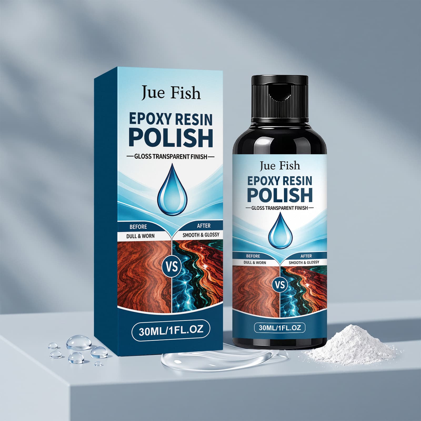 Epoxy Resin Removes Fine Scratches Eliminates Haze Enhances Transparency And Boosts Gloss And Clarity