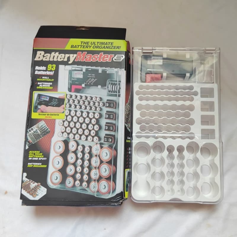 Organize The Battery Tester Plastic