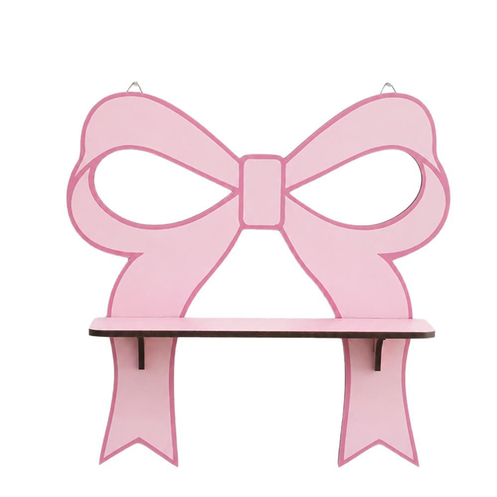 Best-selling Wooden Craft  Bow shaped Storage Shelf