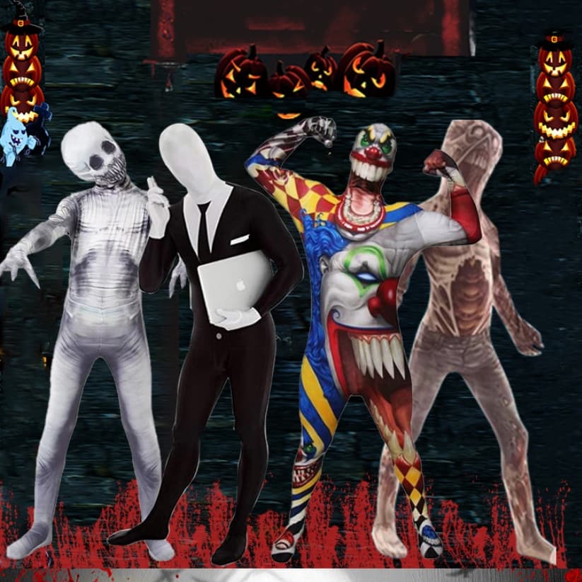 Halloween Zombie Series Dress Up Makeup Ball Performance Costume