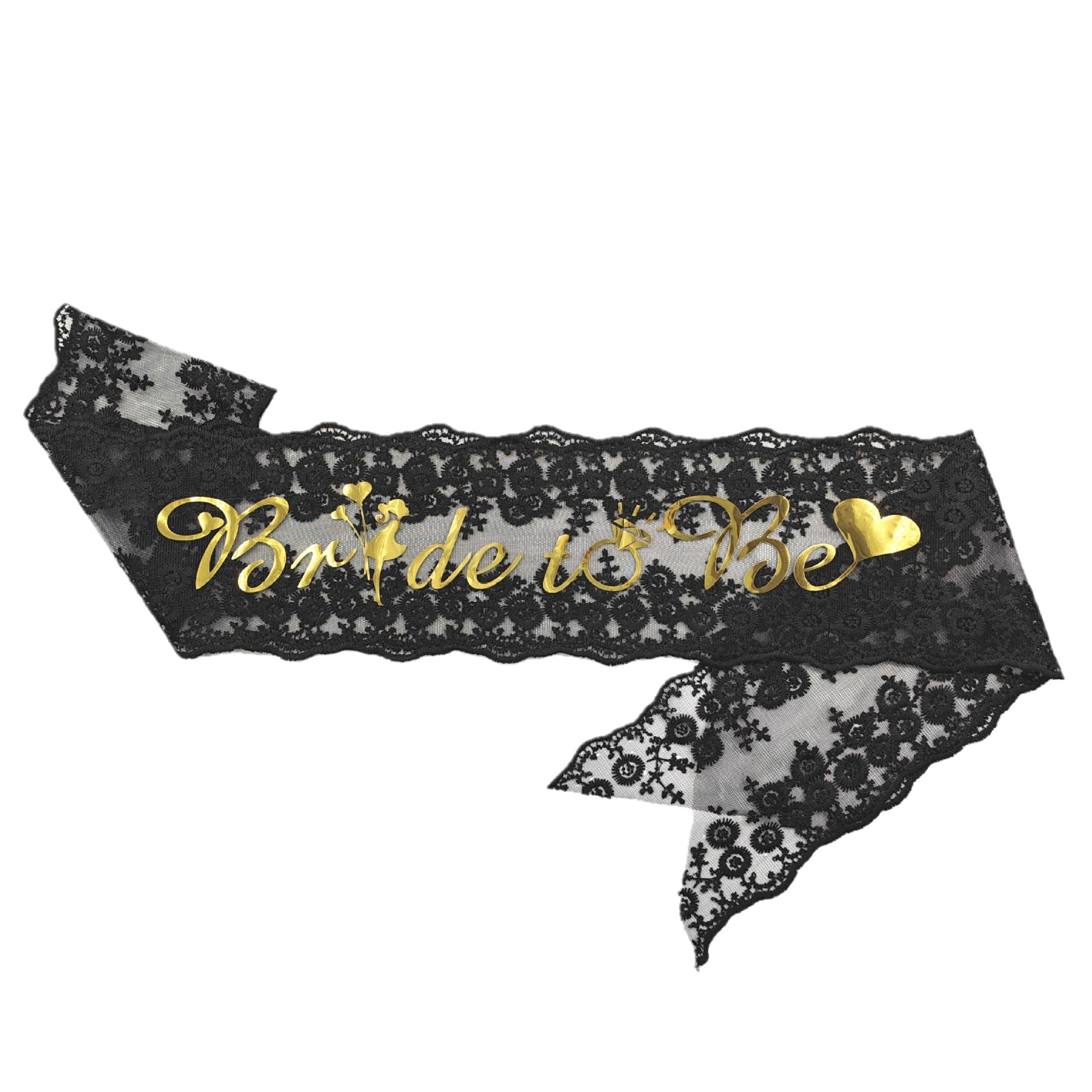 Lace Wedding Sash For Bridal Party And Wedding Decoration