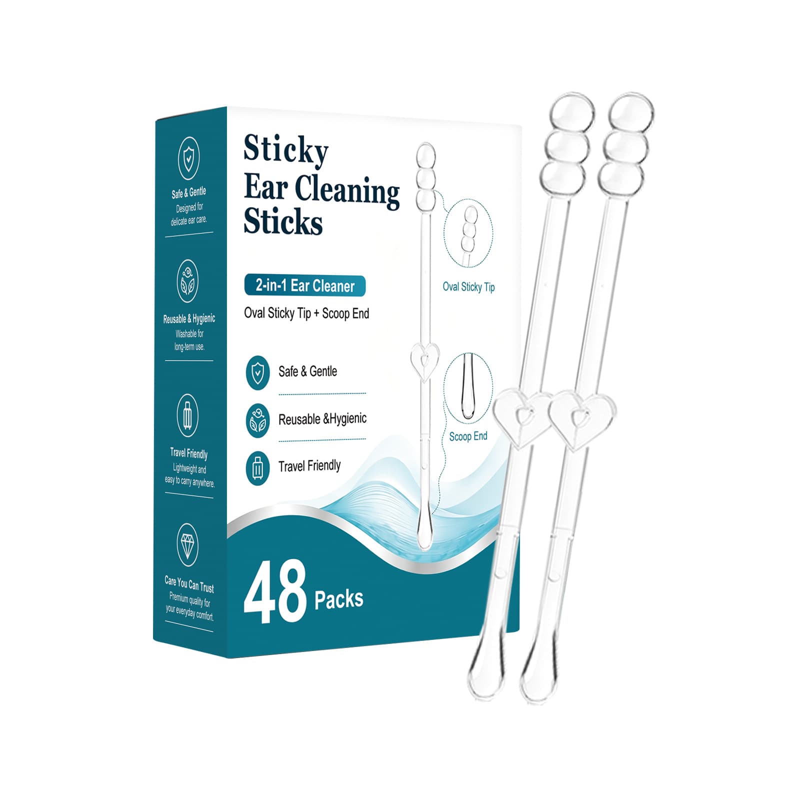 Sticky Ear Cleaning Sticks