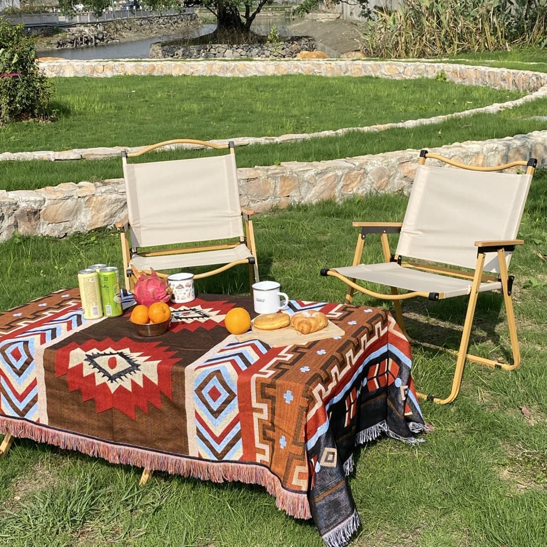 Bohemian Blanket Air Conditioning Blanket Nap Blanket Homestay