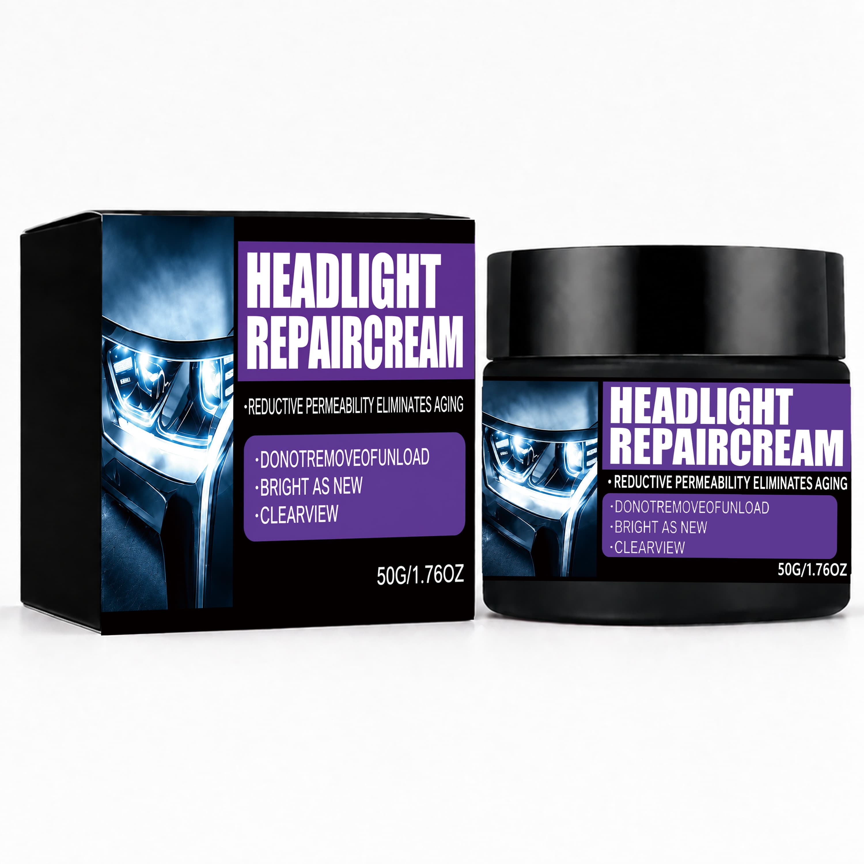 Headlight Repair Cream