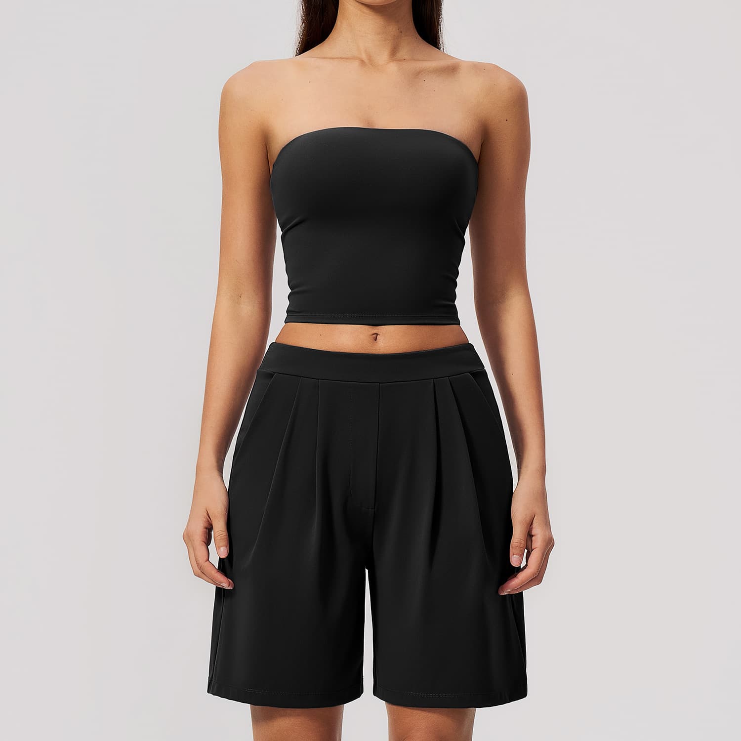 High-Waist Hip-Lifting And Belly-Flattening Workout Fitness Set