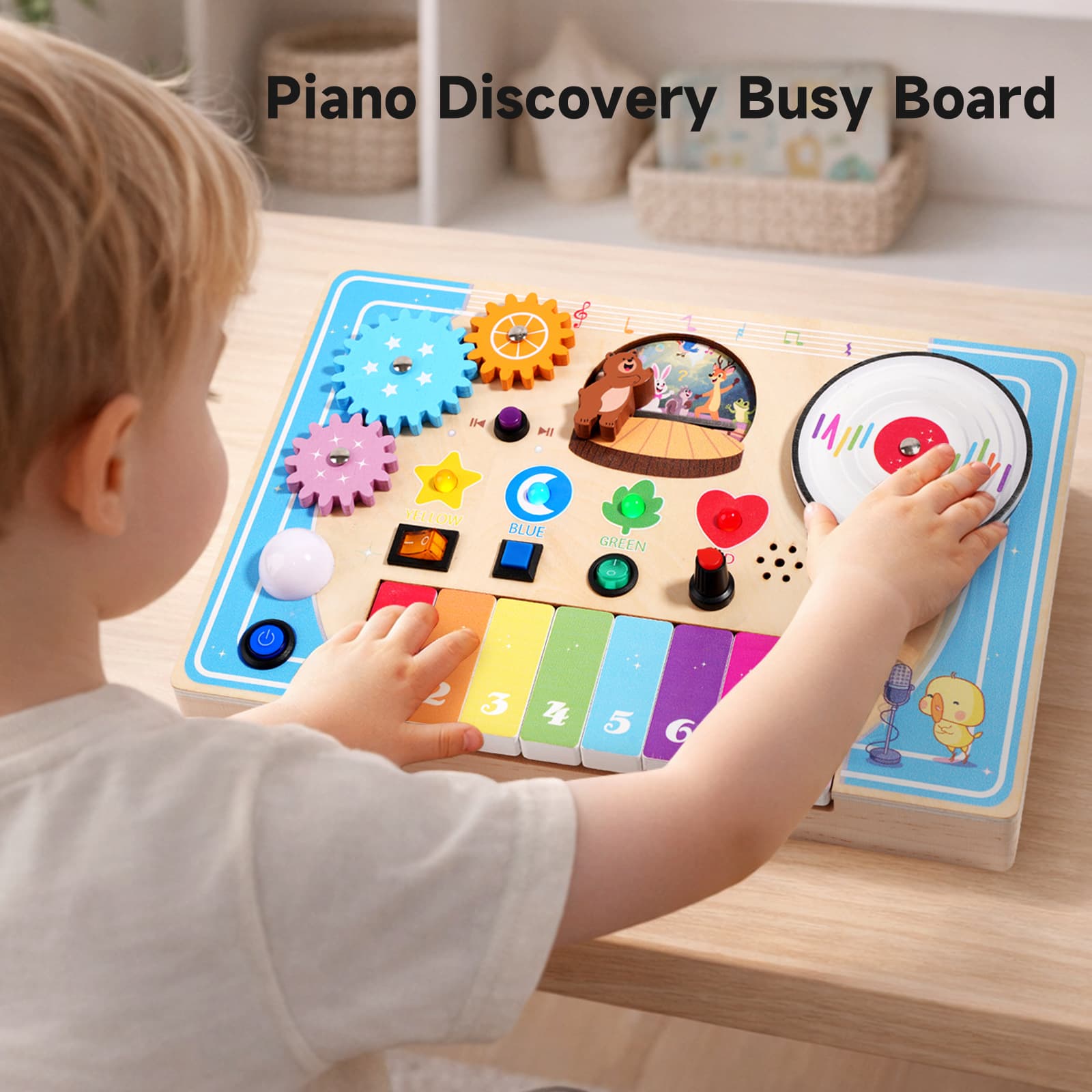 Socket Plays The Pianomultifunctional Educational Toy