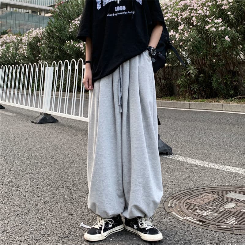 New Eye-catching Pants High-street Instagram-style Casual Trousers