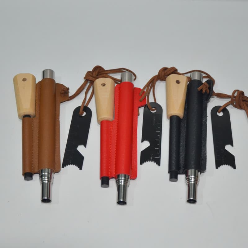 Outdoor Fire Blowing Tube Firestone Set