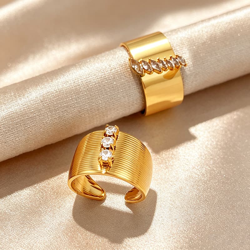 Gold-plated Non-fading Vintage Women's Ring