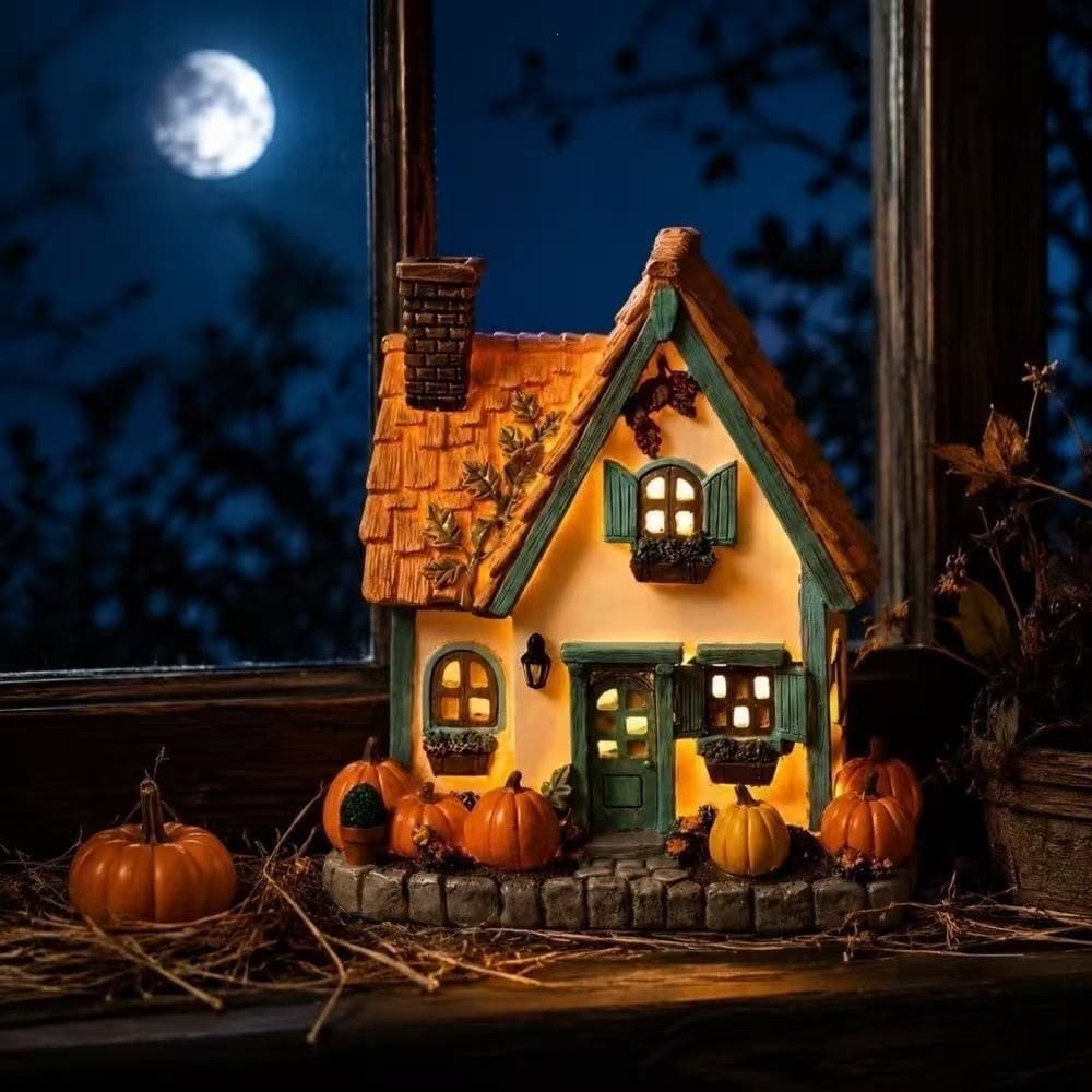Hall Autumn Decor Autumn Pumpkin House