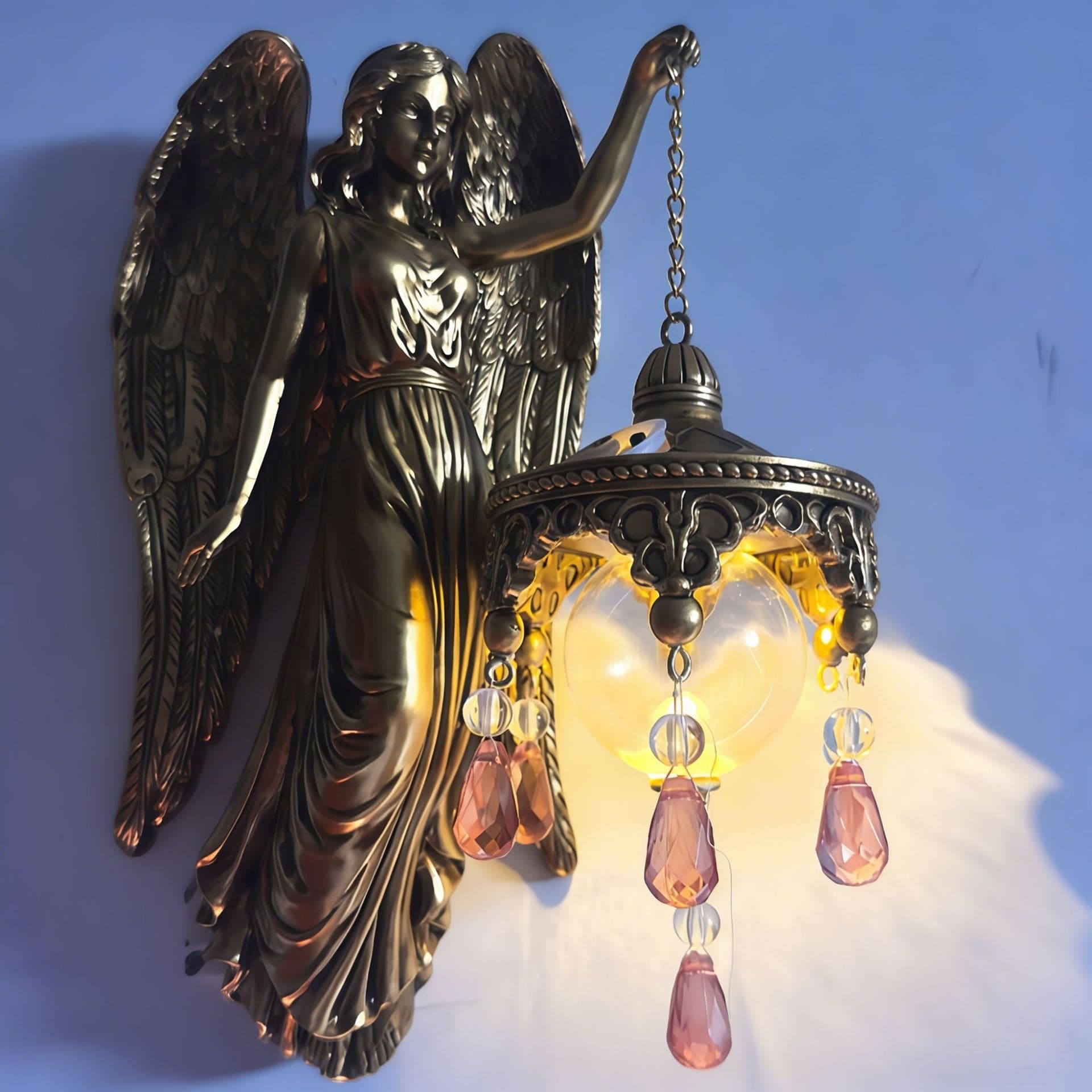 Mythological Wall Lamp Alloy Decoration
