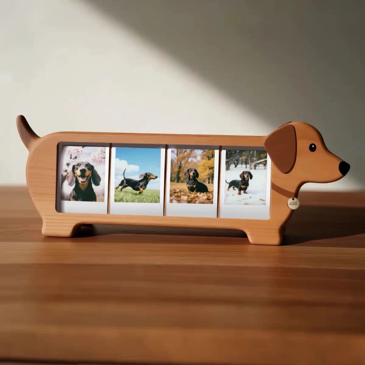 Photo Frame Desk Display Home Decor Cartoon Pet Photo Frame