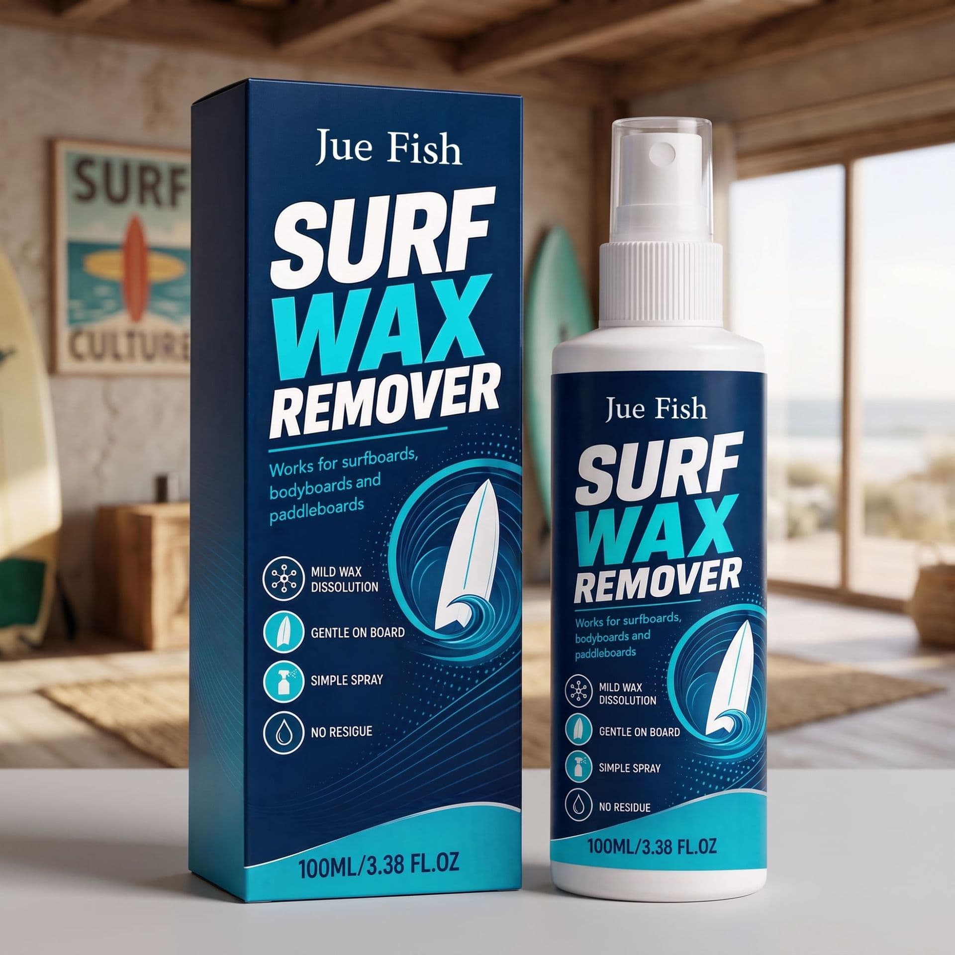 Surfboard Wax Remover And Cleaner