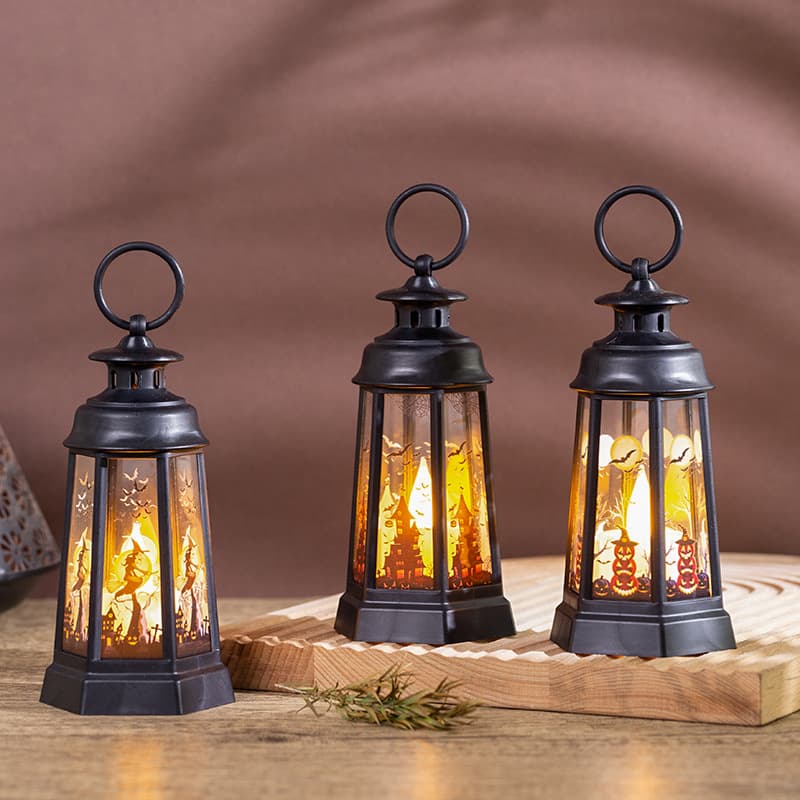 Halloween Decoration Pumpkin Lamp Retro Style Lamp Party Atmosphere Layout Props Creative Desktop Decoration Hanging Lamp