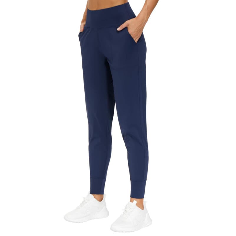 Amazon Women's Patch Pocket Pants Cropped Slim-Fit Stretch Yoga Pants Fitness Sports Running Tights