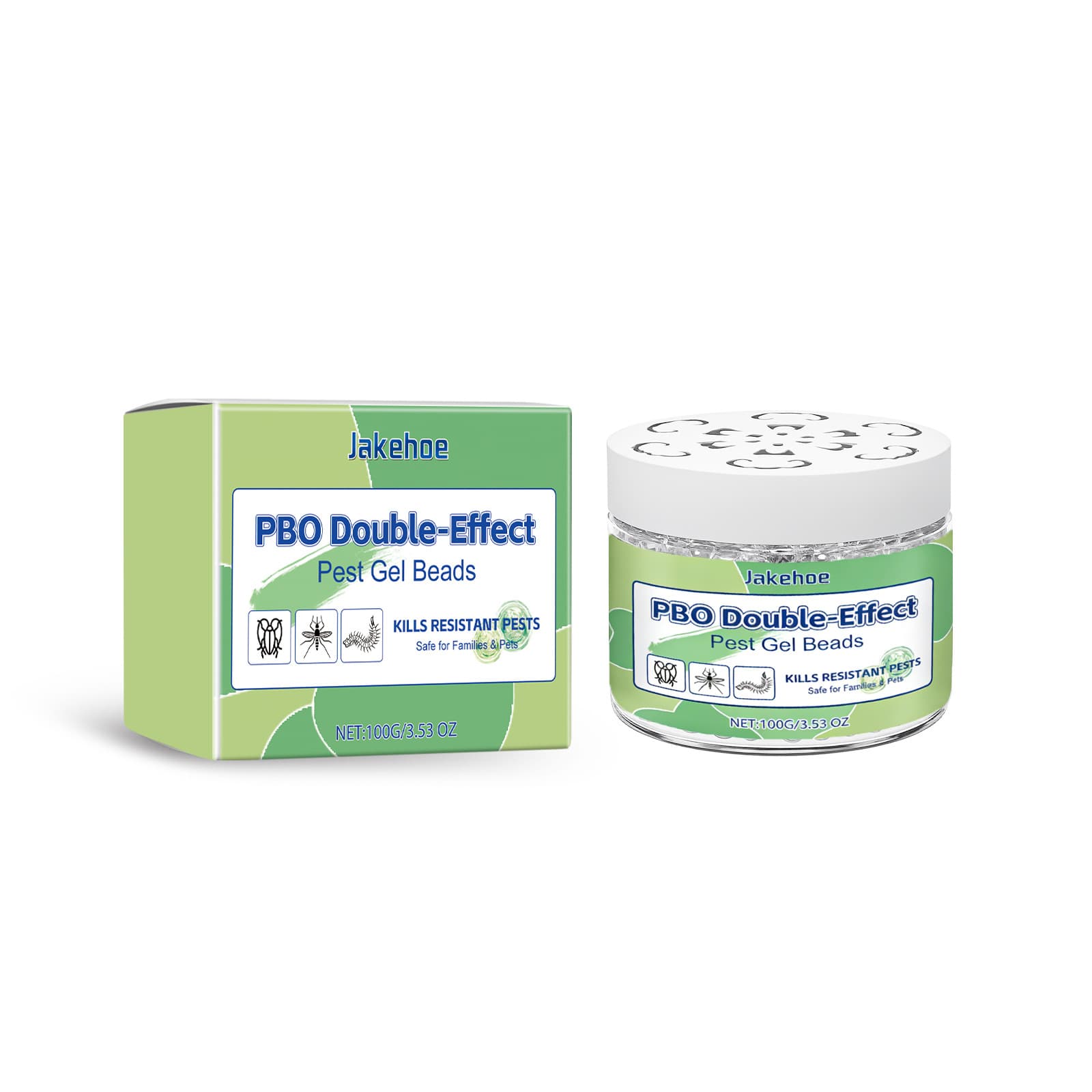 Jakehoe Dual-Effect Insect Repellent Beads, Suitable For Multiple Scenarios At Home And Outdoors, Safe And Portable Formula Insect Repellent Beads
