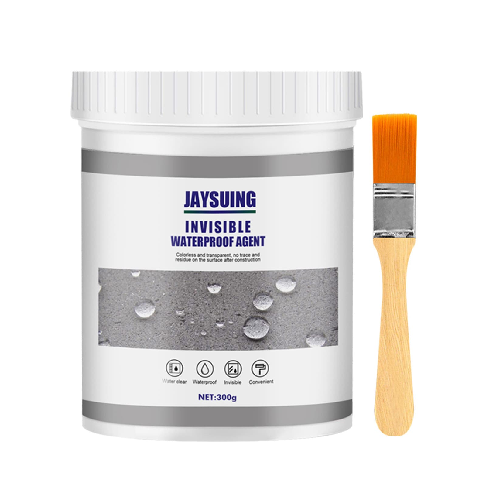 Jaysuing Transparent Sealant, Effective Sealing Coating Material For Cleanroom Kitchen Exterior Walls Without Removing Tiles