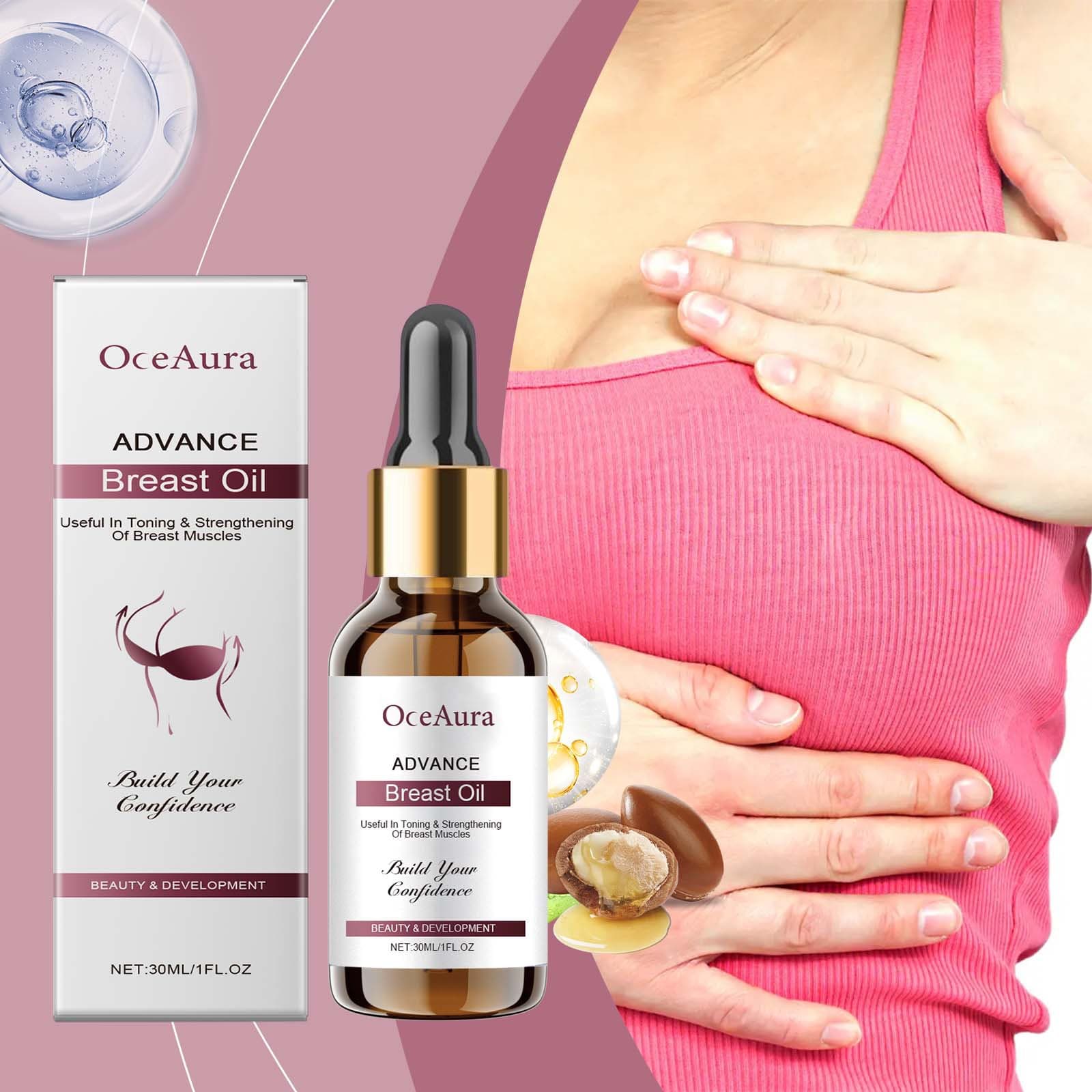 Oceaura Breast Care Essential Oil Is A Gentle, Moisturizing, Hydrating, Plumping, Elastic, And Softening Essential Oil For Skin