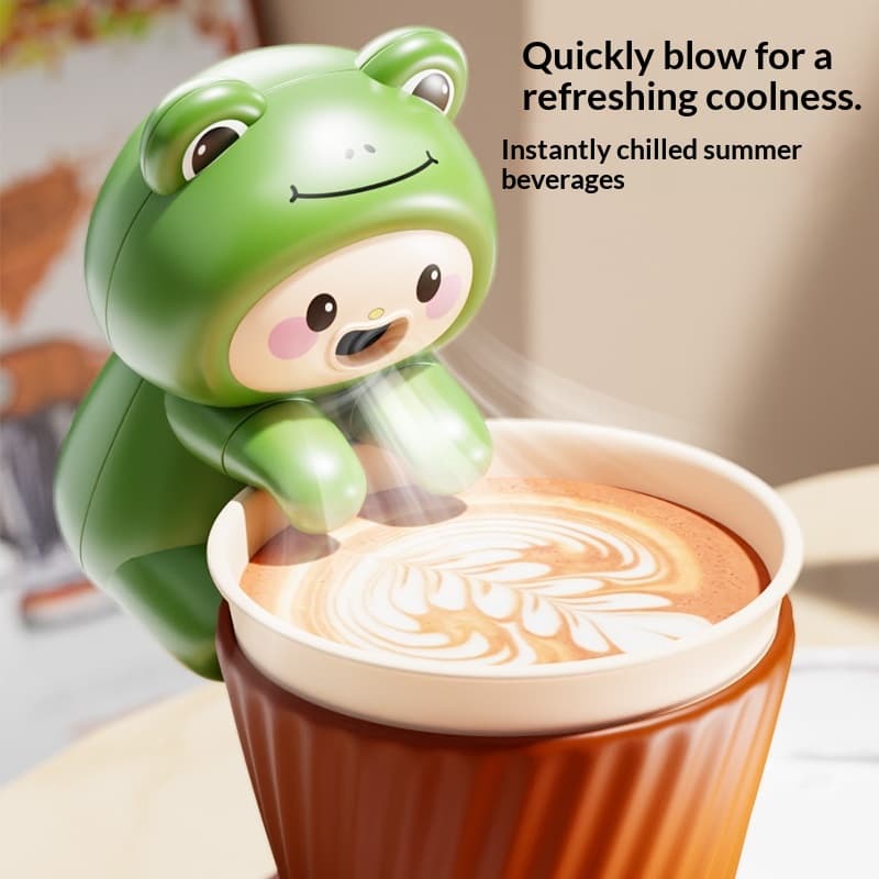 Portable Cup-mounted Fan For The Office Desk