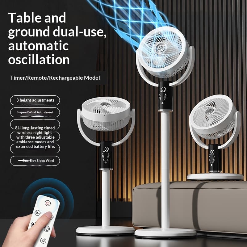 Desktop Household And Dormitory Floor-standing Electric Fan