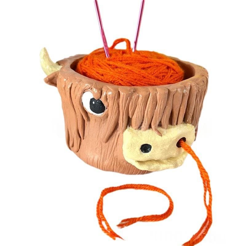 Creative Bull-Head-Shaped Storage Basket