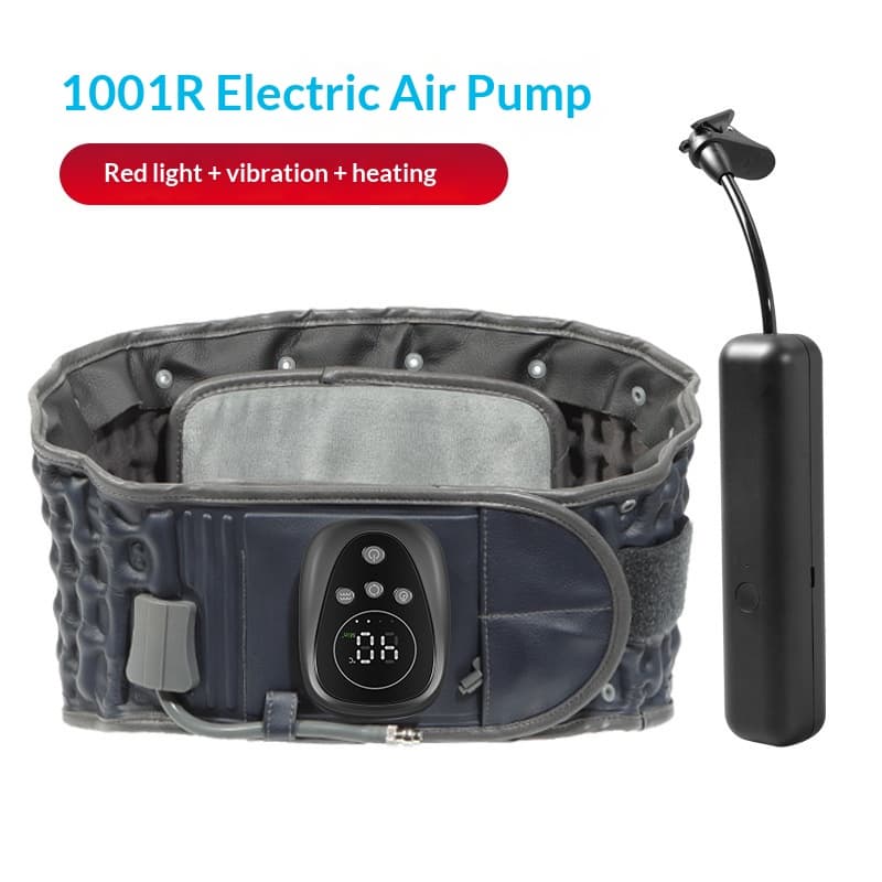 Red Light Heating Vibration Massage Waist Belt
