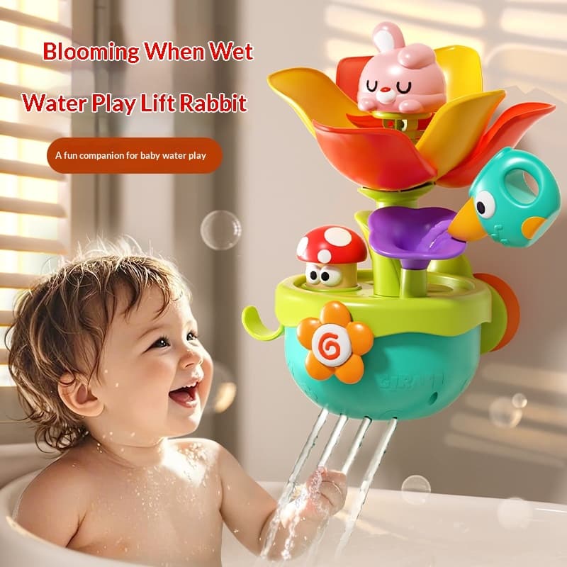 Baby Bath Shower Toy Safe Water Sprinkler For Kids Bathtub Playtime