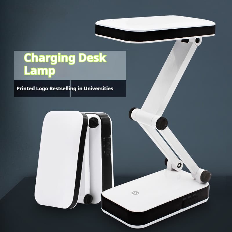 Rechargeable Foldable Eyeprotecting Lamp For Students Study And Reading In Dormitories