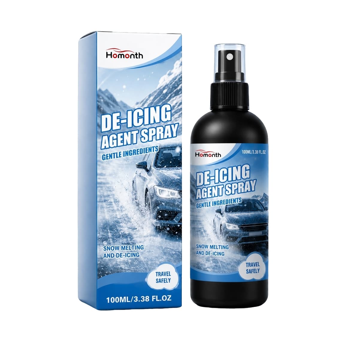 Snow Melting And Deicing Spray